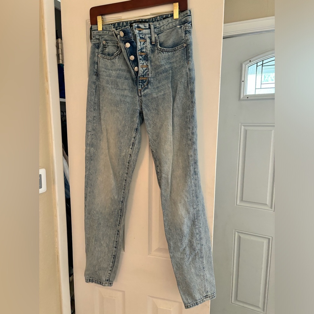 Joes x Weworewhat straight high rise jeans